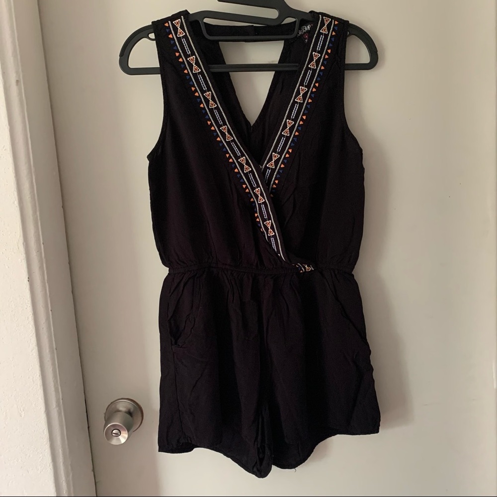 BeBop Black Romper